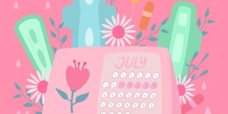 ilustrasi menstruasi (Sumber: Freepik)