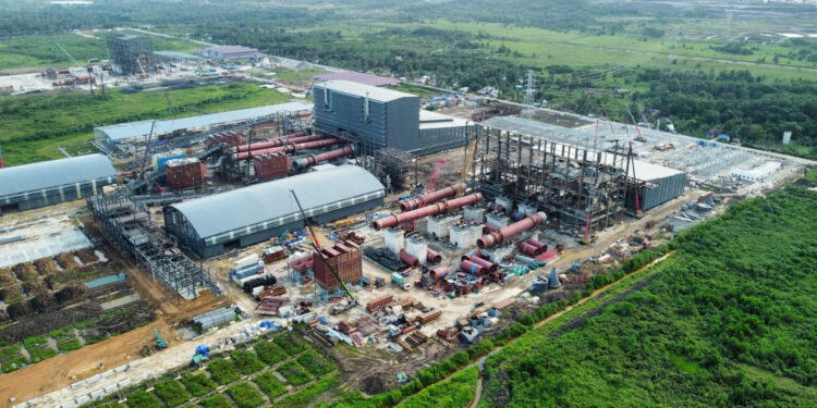 Smelter nikel di Kaltim. (Dok: Tim KJI Samarinda)