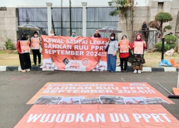 aksi koalisi sipil (dok: Koalisi Sipil untuk UU PPRT)