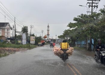 ilustrasi hujan di wilayah Kalimantan Timur (sirana.id)