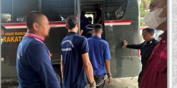 WBP yang akan dimutasikan Rutan Kelas IIA Samarinda (sumber: Rutan Kelas IIA Samarinda)