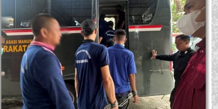 WBP yang akan dimutasikan Rutan Kelas IIA Samarinda (sumber: Rutan Kelas IIA Samarinda)