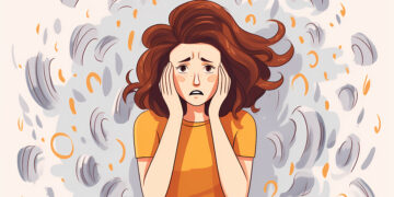 ilustrasi seseorang saat menderita karena kecemasan (sumber: Freepik)