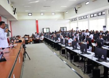 Sekda Kukar di hadapan para ASN