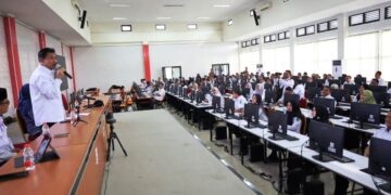 Sekda Kukar di hadapan para ASN