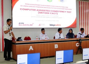 kegiatan Penilaian/Pemetaan Kompetensi dan Potensi Pegawai Negeri Sipil (PNS) dengan metode Computer Assessment Competency Test (CACT)