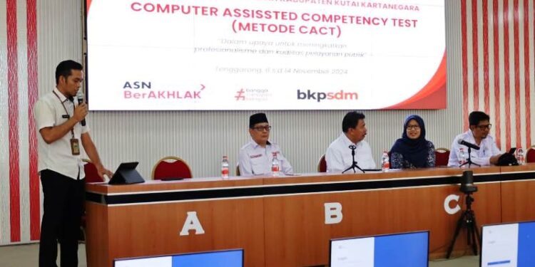 kegiatan Penilaian/Pemetaan Kompetensi dan Potensi Pegawai Negeri Sipil (PNS) dengan metode Computer Assessment Competency Test (CACT)