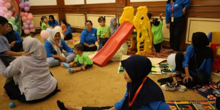 Suasana Lomba Balita sehat se Kukar