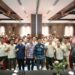 Sekda Sunggono bersama peserta Raker Pembentukan Satgas Linmas