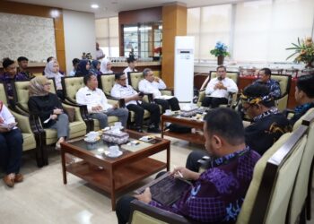 pertemuan pemkab kukar dan pemkot Bontang