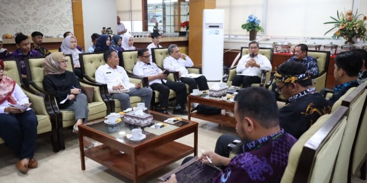 pertemuan pemkab kukar dan pemkot Bontang