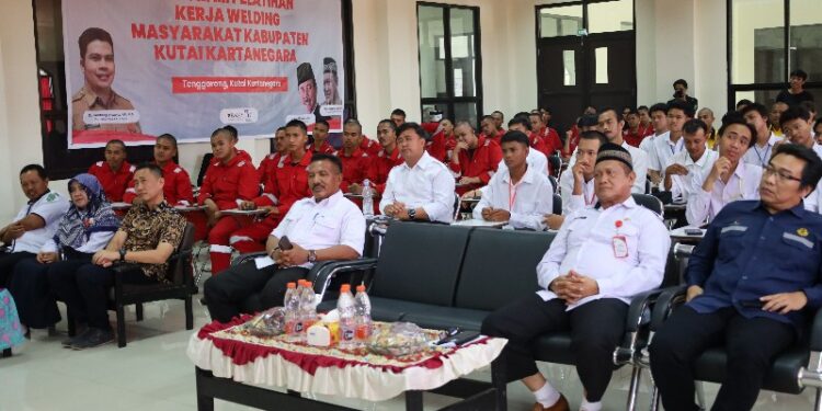 Pelatihan welder dan operator alat berat yang diselenggarakan pemerintah Kukar