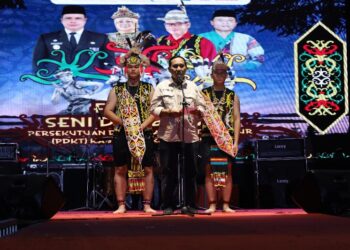 Acara Pembukaan Festival Seni Budaya PDKT 2024 di Kukar
