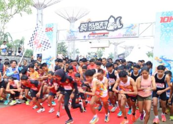 Peserta Event Kukar Run 2024