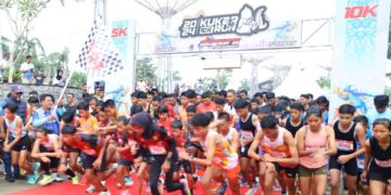 Peserta Event Kukar Run 2024