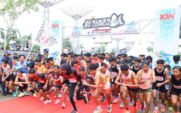Peserta Event Kukar Run 2024