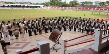 Pelepasan kontingen Kukar