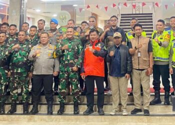 patroli gabungan pada malam sebelum pilkada