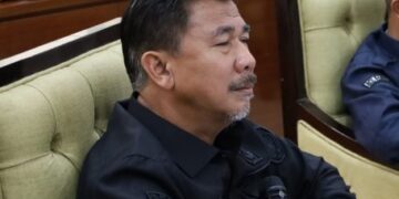 Sekda Kukar Sunggono saat rakor terkait pelaksanaan pilkada