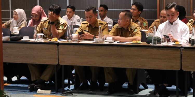 perwakilan pemkab Kukar saat menghadiri acara