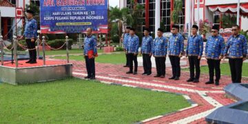 Apel HUT KORPRI di Kutai Kartanegara