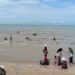 Salah satu pantai di Samboja, Kutai Kartanegara