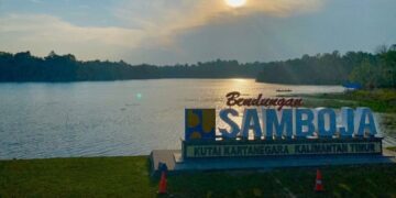 Destinasi wisata Waduk Samboja