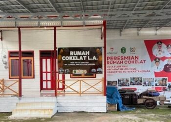Rumah cokelat Lung Anai (Foto: Angelina Nurlisa Hanyaq)