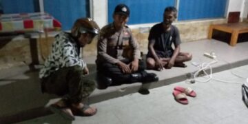 Polsek Tenggarong Intensifkan Patroli Jam Rawan Pasca Pencoblosan Pemilu 2024