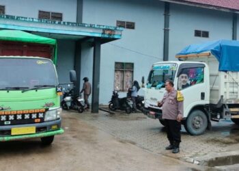 Polsek Tenggarong Seberang Amankan Pergeseran Logistik Pilkada 2024
