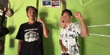 Mirwan (kiri) dan Arman Jais (kanan) ( Credit Foto: Nofiyatul Chalimah)