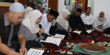 (pembacaan khatam quran: istimewa)