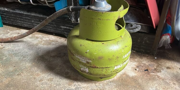 Ilustrasi tabung gas/RA