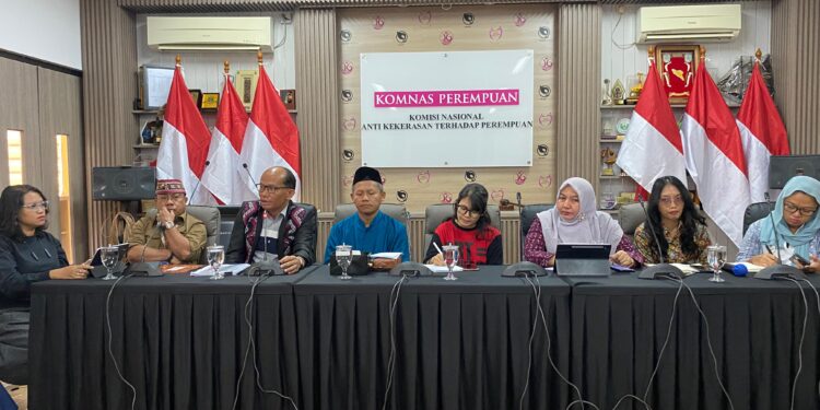 Konferensi pers untuk pengesahan RUU PPRT (Foto Koalisi)