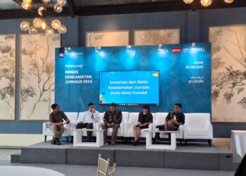 Pemaparan indeks keselamatan jurnalis 2024 (doc: Panitia)