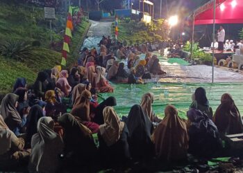 Acara haul akbar di TPU Sukamulya Palaran (doc.Panitia)