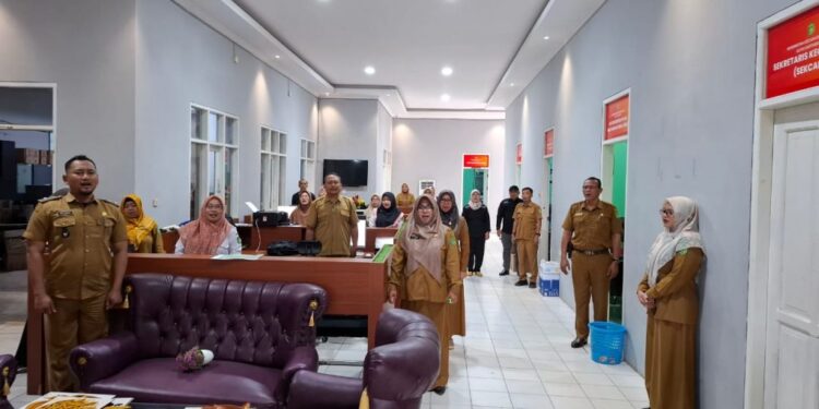 (kegiatan pemutaran lagu kebangsaan Indonesia Raya: istimewa)