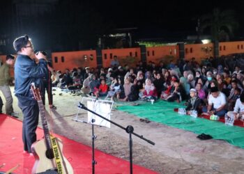 (Sahur On The Road Wabup Kukar Dengan Masyarakat Desa Batuah/Istimewa)