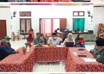 (Penyampaian LKPJ Oleh Kades Loa Janan Ulu/istimewa)