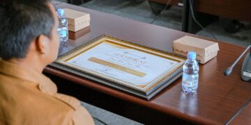 (sertifikat penghargaan desa tercantik/istimewa)