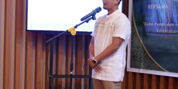 (Ucapan Terima kasih Kepada Para Undangan Oleh Dirut MGRM/istimewa)