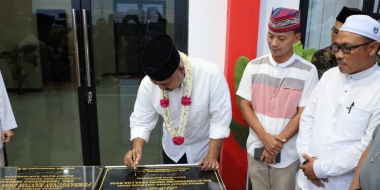 (Peresmian Kantor Desa Loa Raya/Istimewa)