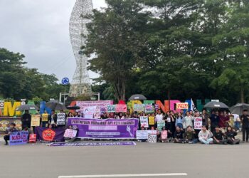 Aksi Damai Peringati Hari Perempuan Internasional di Samarinda Tuntut Keadilan dan Kesetaraan