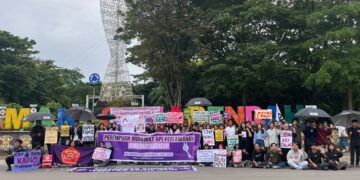 Aksi Damai Peringati Hari Perempuan Internasional di Samarinda Tuntut Keadilan dan Kesetaraan