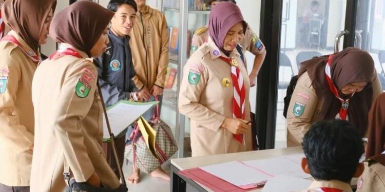 (Sosialisasi Aplikasi Ayo Pramuka/ Istimewa)