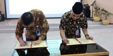 (proses tandatangan kesepakatan kerjasama/istimewa)