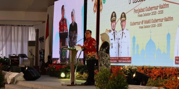 (Acara pisah sambut PJ, gubernur dan wakil gubernur/istimewa)