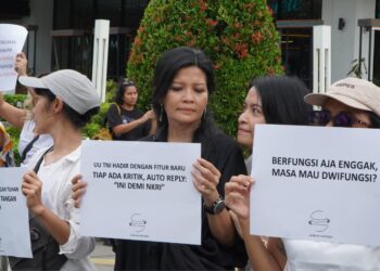 protes para ibu (foto: Panitia)