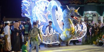 (Salah Satu Peserta Lomba Bergerakan Sahur/Istimewa)