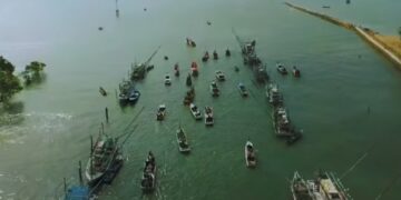 Potongan video teaser Pesta Laut Pesisir Nusantara 2025 (Instagram Visiting Kutai Kartanegara)